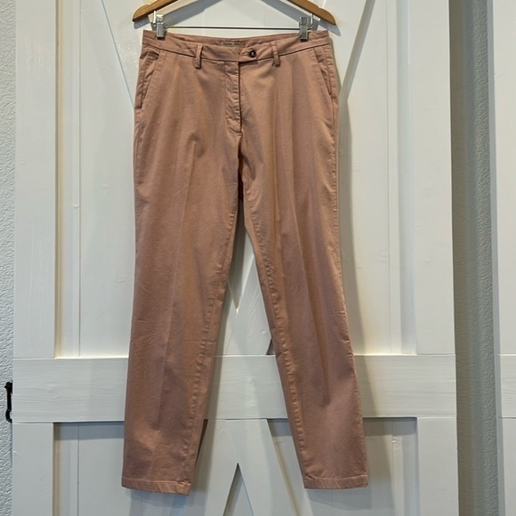 Michael Coal Italian Dress Pants Coral Size Large - Picture 1 of 9
